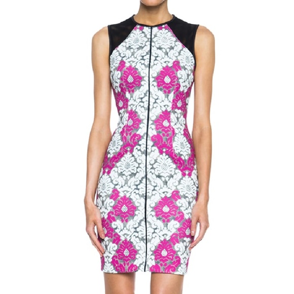 { Yigal Azrouel } - Baroque Scuba Dress - Picture 5 of 6